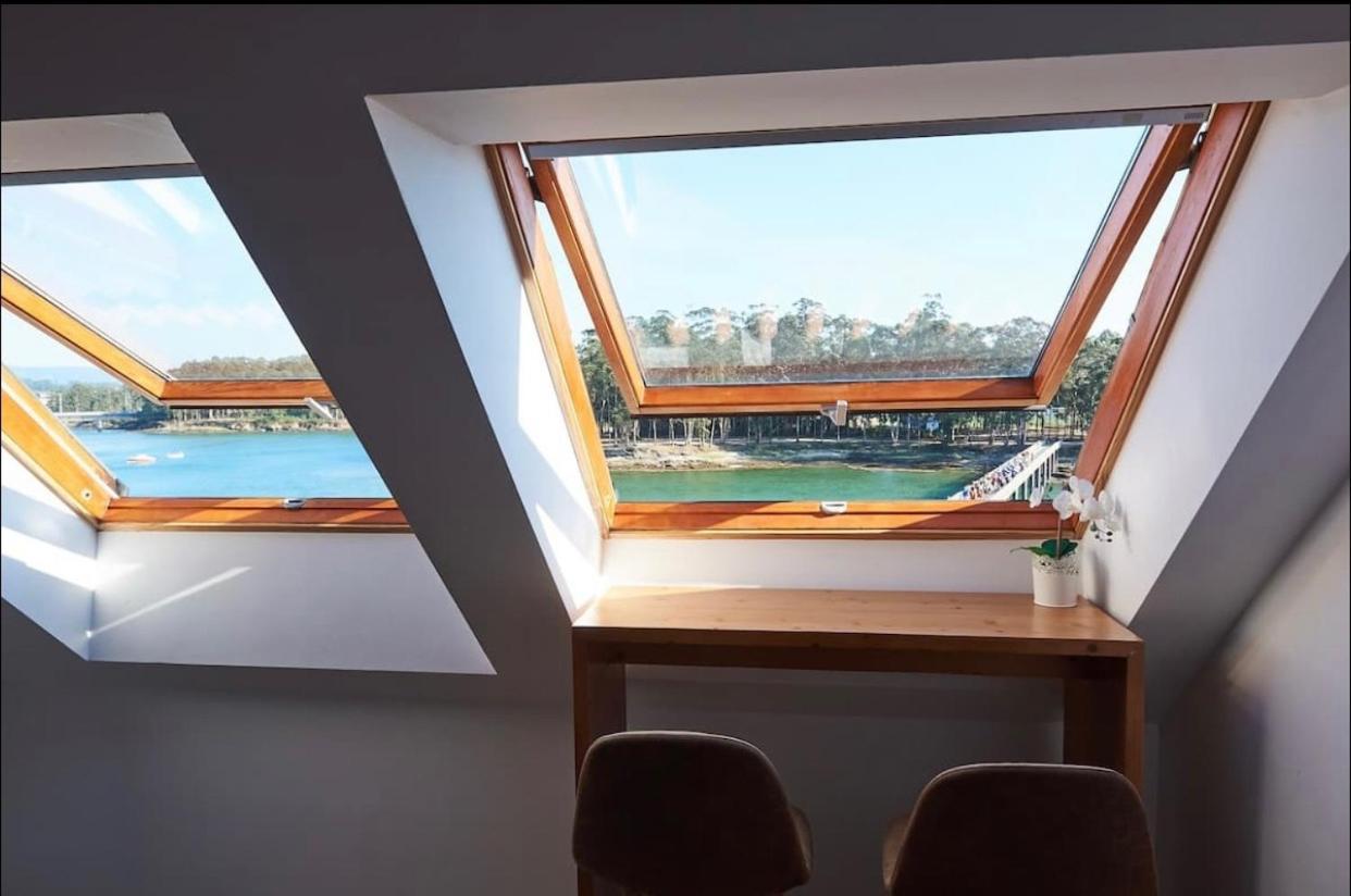 Апартаменти Exclusivo Atico Boutique Con Vistas Al Mar Віланова-де-Ароуса Екстер'єр фото